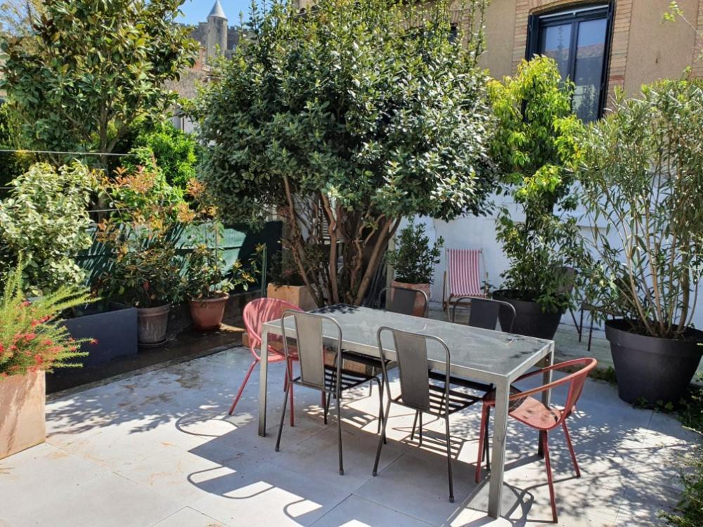 Maison Avec Jardin Au Pied De La Cite Medievale Carcassonne Bagian luar foto